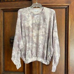 YFB Young Fabulous & Broke Purple & Pink Tie Dye Sweatshirt NWT